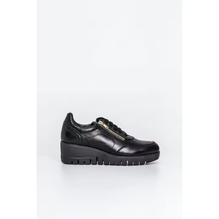 Heymo DEPORTIVO CASUAL PIEL CUÑA en Piel con Cuña - Oxfords y Cordones Mujer - 1