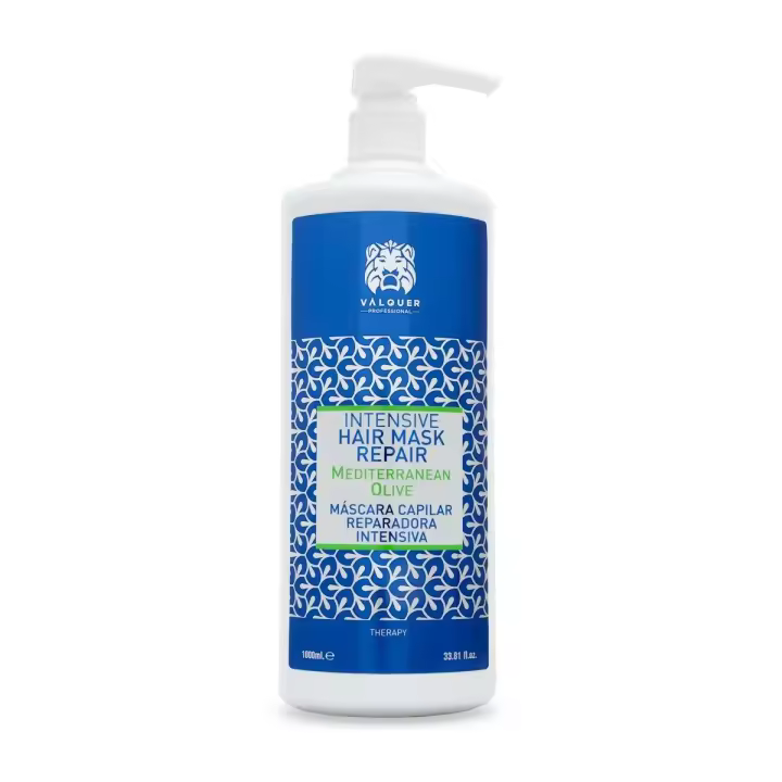 Valquer Mascarilla Capilar Reparadora Intensiva de Oliva. 1000ML - 1