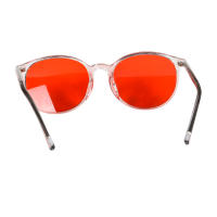 Gafas Rojas Para Mejorar El Sueño Gafas Bloqueadoras De Luz Azul Para Mujer Lentes Naranja Material Polímero Acero Inoxidable - details 17