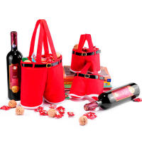 Porta-vinos Y Dulces Navideños Con Decoración De Pantalones De Suspensión De Santa Claus Bolsa De Regalo Navideña Adorable Para Decoración De Casa Y Fiestas - details 1