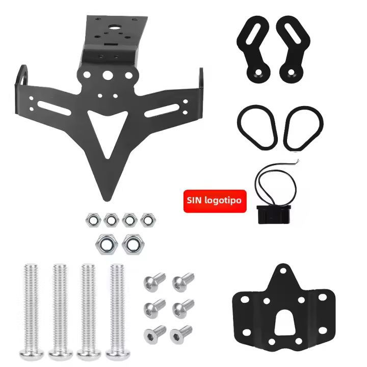Soporte De Placa De Matrícula Para Motocicleta Eliminador De Parachoques Marco De Montaje Para MT-07 MT 07 MT07 2013-2021 Aluminio De Alta Calidad - 1