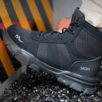 Botas De Trabajo Indestructibles Para Hombres Zapatos De Seguridad Con Punta De Acero Antipinchazos Antideslizantes Tácticas Para Hombres Y Mujeres - details 4