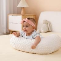 Almohada de lactancia con funda para bebés, niños y niñas, almohadas de lactancia materna con funda de almohada para lactancia materna, alimentación con biberón, soporte para bebé con funda de - details 1