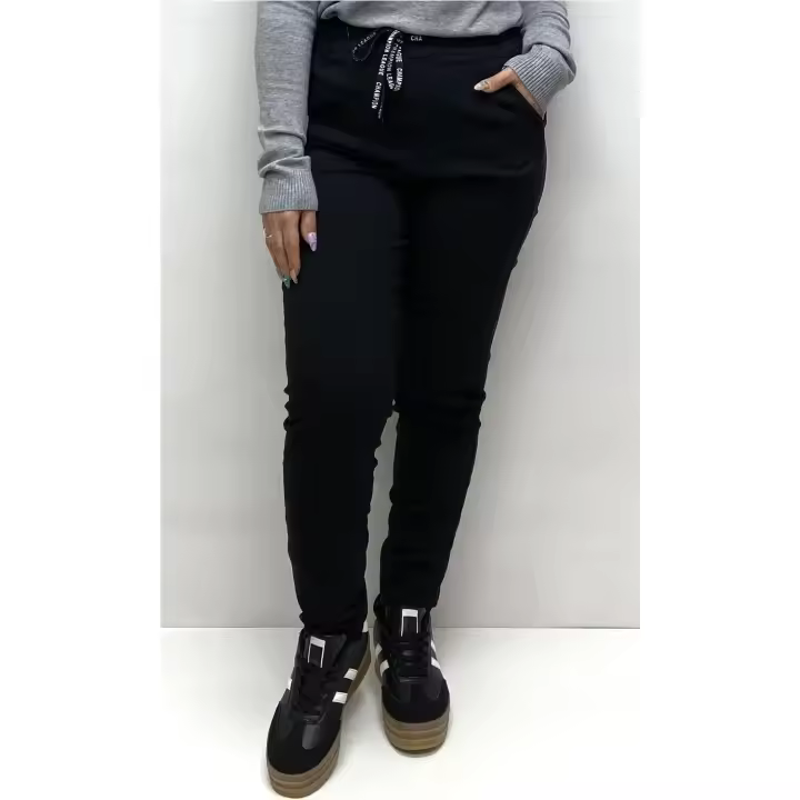 Pantalon Sport Negro - 1