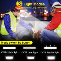 Potente Linterna De Corbata Recargable COB LED Farol De Exterior Emergencia Lámpara Nocturna Luz De Trabajo Camping Suministros - details 7