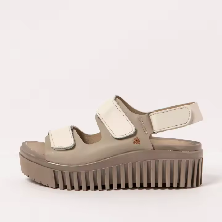Art Sandalia de cuña 1577 NAPPA CREAM-SESAME/BRIGHTON para Mujer color Cream-sesame - 1