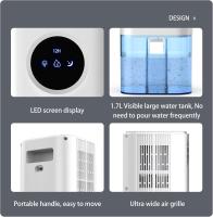 Deshumidificador doméstico, tanque de agua de 51 onzas, Deshumidificador silencioso, adecuado para baño, dormitorio, Autocaravana y encimera de cocina, con función de apagado automático y secado rápido de ropa, Luz LED de 7 colores - details 3