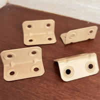 Brackets De Ángulo L Marrón Militar Para Reforzar Muebles Armarios Mesas Y Sillas Accesorios De Hardware De Madera - details 4