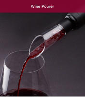 Abreventanas Eléctrico Automático Para Botella De Vino Con Cortador De Sellado Y Base Herramientas Para Cocina Bar Fiesta - details 3