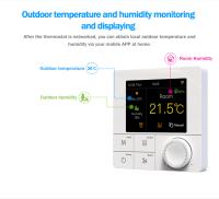 Termostato Inteligente Tuya WiFi Para Calefacción Eléctrica Y Agua/Boiler Gas Controlador De Temperatura Compatible Con Google Home Y Alexa 220V - details 14