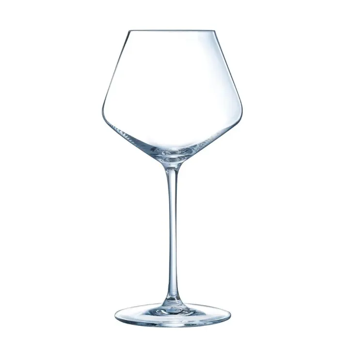 CRISTAL D'ARQUES ULTIME Caja 4 Copas Vino Cristalín 42CL Transparente Brillo Fabricado en Francia 100% higiénico - 1