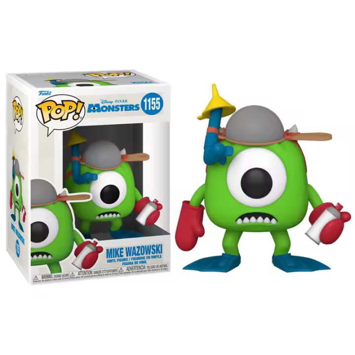 Figura Pop Monsters Inc 20Th Mike With Mitts-Figura de Vinilo Coleccionable - Idea de Regalo- Mercancia Oficial - Juguetes para Niños y Adultos - Movies Fans - Muñeco para Coleccionistas y Exposición - 1