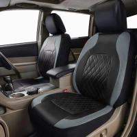 Funda De Asiento De Coche Universal De Cuero PU Todas Las Estaciones Impermeable Protector De Asiento Para Sedan SUV Camión Pick-up - details 7