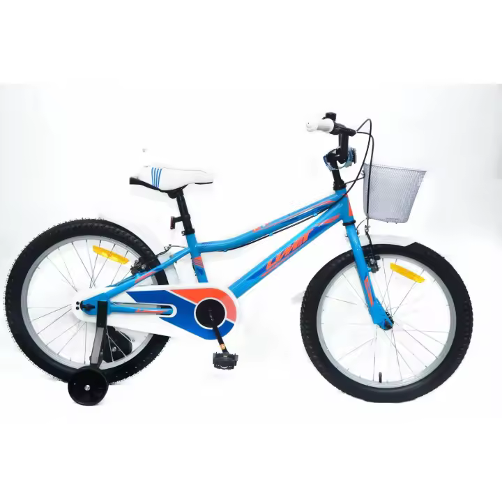 UMIT ++ Bicicleta Infantil 20 Pulgadas Romina - ENVIO 48 HORAS - Azul y Naranja con Cesta - Ref. 2015-26 - 1