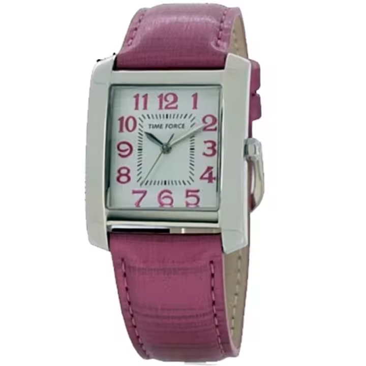 Time Force Tf4059l15  Reloj Para Para Mujer Color Rosa - 1