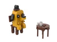 Bloques De Construcción Para Perros Lindo Perro Calmo Juguete De Peluche Coleccionable Personaje De Cómic Regalo De Cumpleaños Para Niños Y Niñas - details 0
