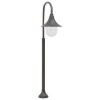vidaXL Farolas Jardín Aluminio  120 cm Iluminación Patio Terraza Color Verde oscuro,  Blanco,  Bronce y mas - details 2