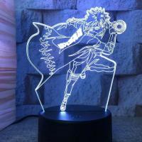 Lámpara LED 3D Naruto Uzumaki En 16/7 Colores Juguete De Akatsuki Kakashi Hatake Luz Nocturna Para Escritorio Habitación Regalo Para Niños - details 1