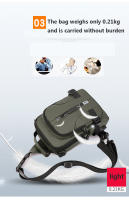 Bolsa De Pecho Multifuncional Para Hombre En Nylon Con Patente Impermeable Antirrobo Para Viajes Con Carga USB Bolsa Masculina Casual - details 12
