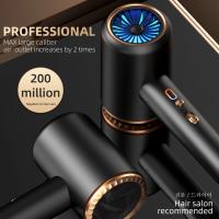 Secador De Pelo Profesional 2400W Con Viento Caliente Y Frío Air Brush Secador De Cabello Con Tres Velocidades Y Ionización Negativa Para Salon - details 2