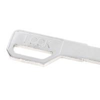 2PCS Bloque De Contraseña De Huella Dactilar Para Cerradura De Manija Llave Super D Compatible Con Tablero De Luz Plano Multi-tracks - details 11