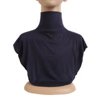 Cubrebocas De Cuello Alto Para Mujeres Musulmanas H010 Modal Jersey Cubierta Completa Accesorio De Ropa Islámica Para Damas - details 3