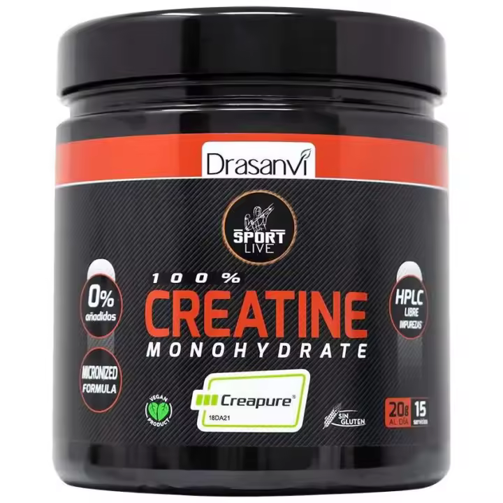 Drasanvi Creatine 100% Monohydrato Sport Live 300G - 1