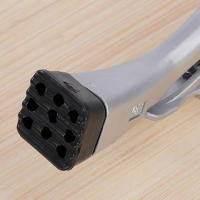 Parar Puertas Ajustable De Aleación De Zinc Con Punta De Goma Antideslizante Y Protector De Pared Resistente Y Silencioso - details 3