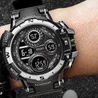 Reloj Digital Militar Para Hombres Reloj Deportivo De Exteriores Resistente Al Agua Con Luz Luminosa Cronógrafo Estudiante Reloj De Pulsera Electrónico - details 22