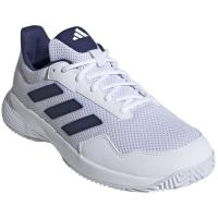 Zapatillas Adidas Unisex Blanco y Dark Blue - Nueva Temporada - GameSpec 2 - Ajuste Regular - Cómodas y Transpirables - Malla Perforada - Suela de Goma EVA - Horma Clásica - Tenis, Pádel, Running, Gimnasio - details 1
