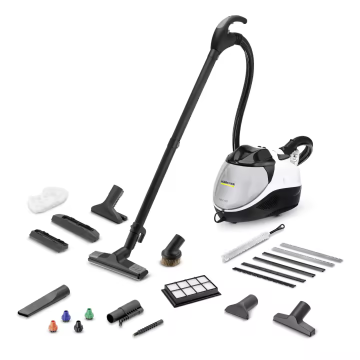 Kärcher - Limpiadora-aspiradora de vapor SV 7, Limpiadora-aspiradora de vapor - 1.439-490.0 - 1
