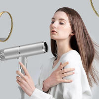 Diffusor De Secador De Pelo Resistente Al Viento Con Luz Azul Y Aniones Herramientas Antiestáticas Para El Cabello Potencia Alta Para Hogar - details 0