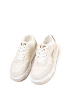 Paloma Wang Zapatillas en tono crema para mujer con acabados metálicos, elegancia sutil y moderna para el día a día - details 1
