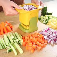 Cortador De Verduras Multifuncional Eco-amigable Plástico Y Acero Inoxidable Para Cebollas Patatas Y Lechugas Herramienta De Cocina - details 5