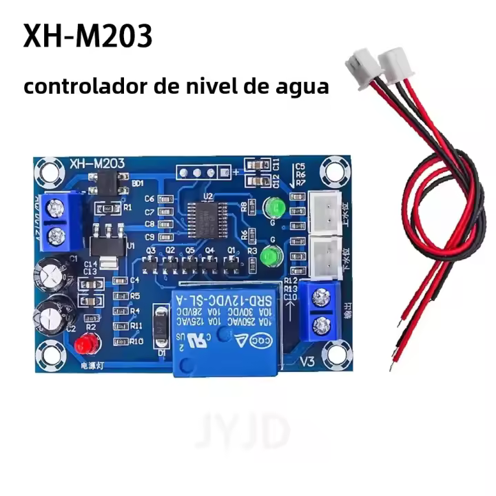 Controlador Automático De Nivel De Agua XH-M203 Interruptor De Nivel De Agua Para Bomba De Agua Salida De Relé 12V - 1