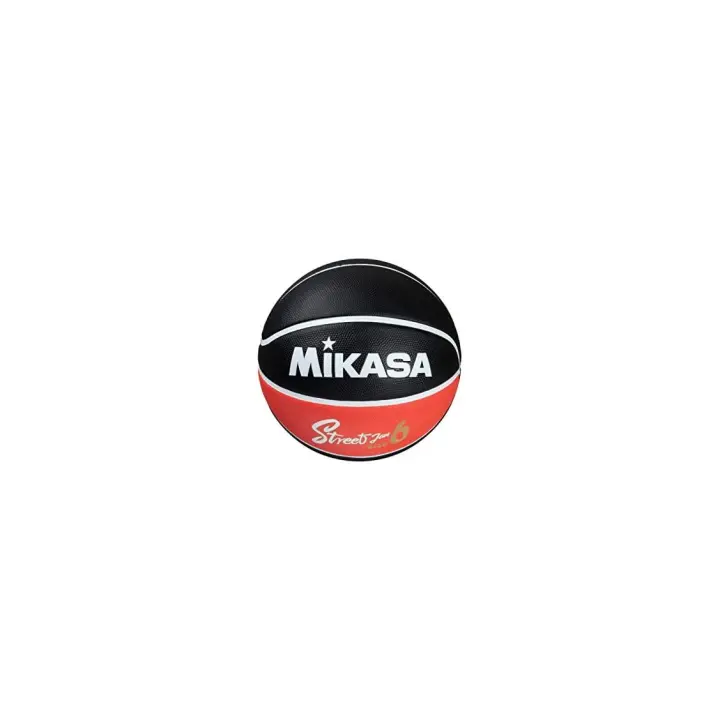 MIKASA Balón Mikasa Negro/Rojo BB702B de Alta Calidad - 1