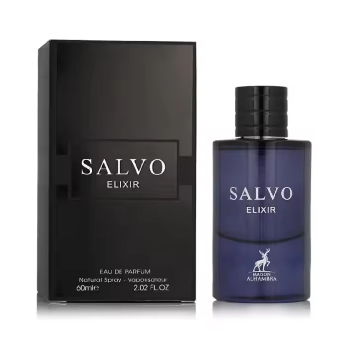 Perfume Salvo Elixir de Maison Alhambra (Lattafa) Para Hombre | Eau de Parfum 100% Original | Edp Masculino | 60ml - 1