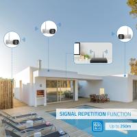 NIVIAN Kit de Cámaras WiFi CCTV 2K IA Detección de Humanos, Audio Bidireccional, Visión Nocturna Dual, Grabación, App EseeCloud, Salida HDMI para TV/Monitor NV-KIT1030W6-4CAM - details 1