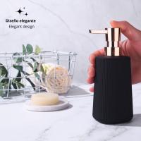LUTODY - Dispensador de jabón para baño, WC, fregadero y cocina - Dosificador organizador multiuso ABS - details 2