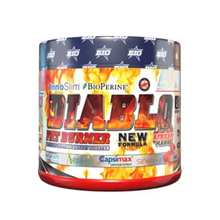 Big Diablo Fat Burner 120 Cápsula - 1