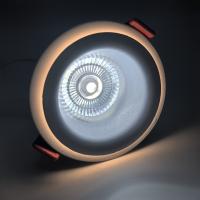 Spotlight LED Ajustable En 3 Colores Luz Baja Revestimiento De Techo Recesivo Para Hogar 7W 14W Fuente De Alimentación AC220V Dimmer - details 7