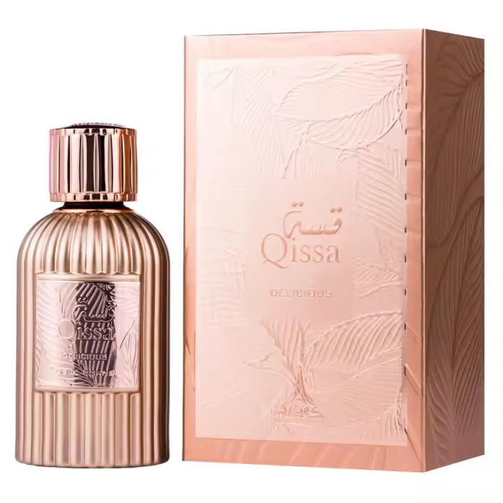 Perfume Árabe 100% Original Paris Corner Qissa Delicious Eau de Parfum para Mujer 100ml – Fragancia Exclusiva con Notas Dulces, Florales y Amaderadas, Inspirada en la Elegancia y el Lujo de la Perfumería Oriental, Aroma Seductor y Sofisticado de Larga Dur - 1