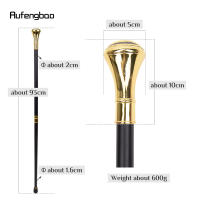 Bastón De Moda Con Relieve Totem Freemason Dorado 93cm Punta De Goma Material De Eje Acero Para Hiking Y Uso Diario - details 2
