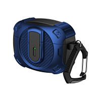 Funda De Carbono Para Airpods 4/3/2 Y pro Con Hebilla De Escalada Cierre Seguro Carcasa Rígida Para Auriculares Material TPU+PC - details 9