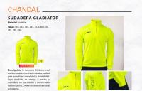 Sudadera deportiva Gladiator BKA. Poliéster de alta calidad. Cremallera en los bolsillos y del cuello hasta el pecho. Para cualquier actividad deportiva. - details 0