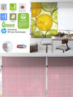 ESTORALIS | Estor Enrollable Translúcido Estampado COCINA | Estor para Ventanas y Puertas | Estor Translúcido Fácil Instalación Pared o Techo | ! Envíos a domicilio Gratis ¡ - details 1