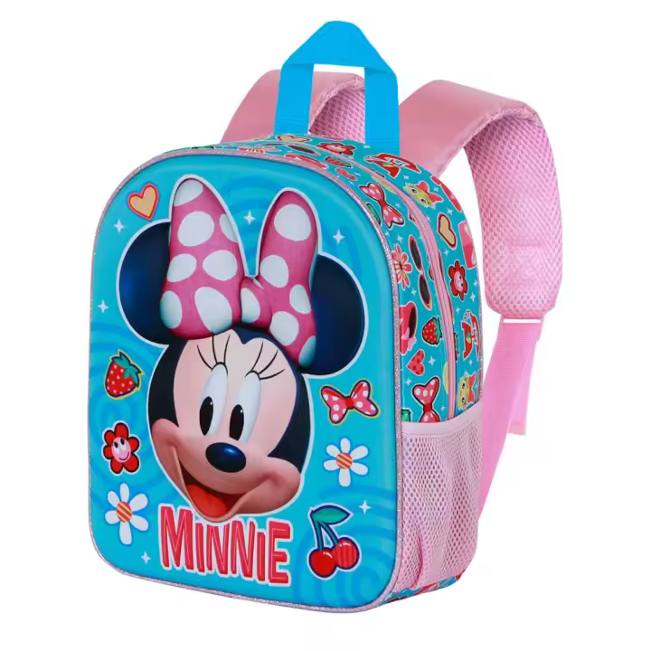 Mochila 3D Elite Disney Minnie Mouse Happiness. Tamaño 31x26x11cm. KARACTERMANIA - 1