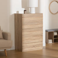 CÓMODA MADERA NATURAL CON 5 CAJONES MARCA FIVE - details 1