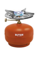 Butsir  Fogón Destroyer para botella BUTSIR Naranja hornillo portátil de gas con asa incorporada. - details 0