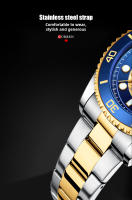 Reloj CURREN Para Hombre Diseño Mécanico Imitado En Acero Inoxidable Bandeja Luminoso Resistente Al Agua Estilo Casual Y Moda - details 6